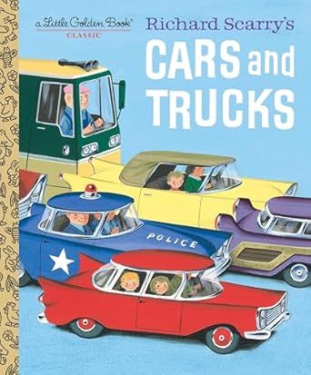 Golden Book, Cars and Trucks