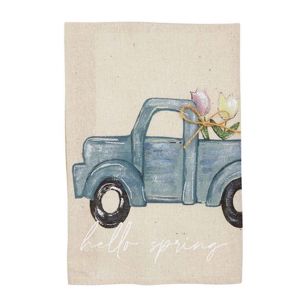 Tea Towel, Truck Painted Towel