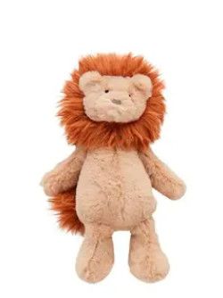 Finn the Lion Plush Rattle