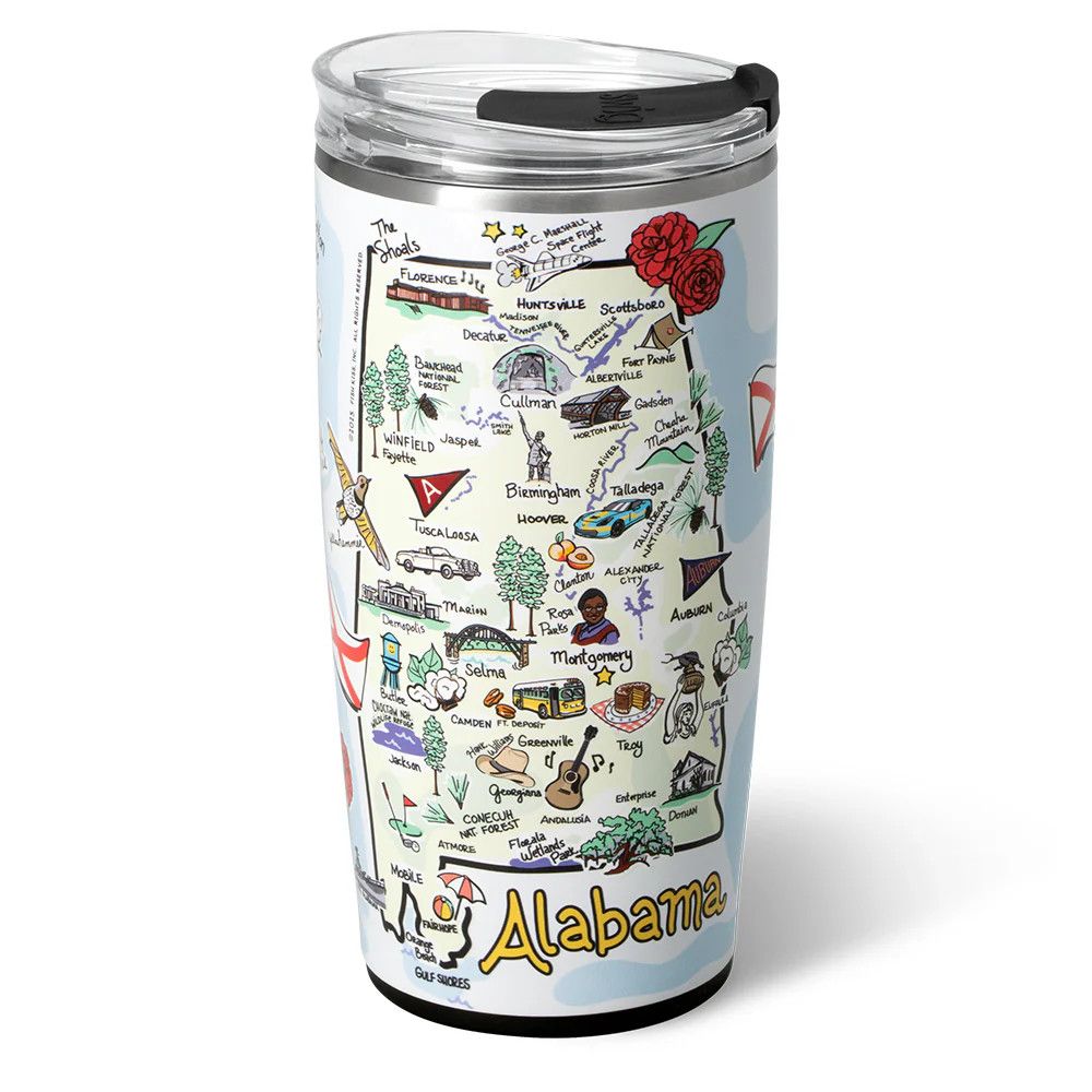 22oz Tumbler, Alabama