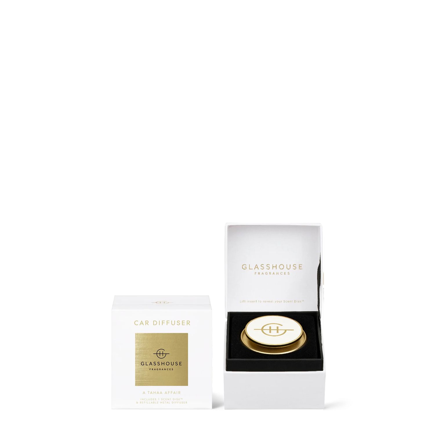 Car Diffuser - A Tahaa Affair, Gold