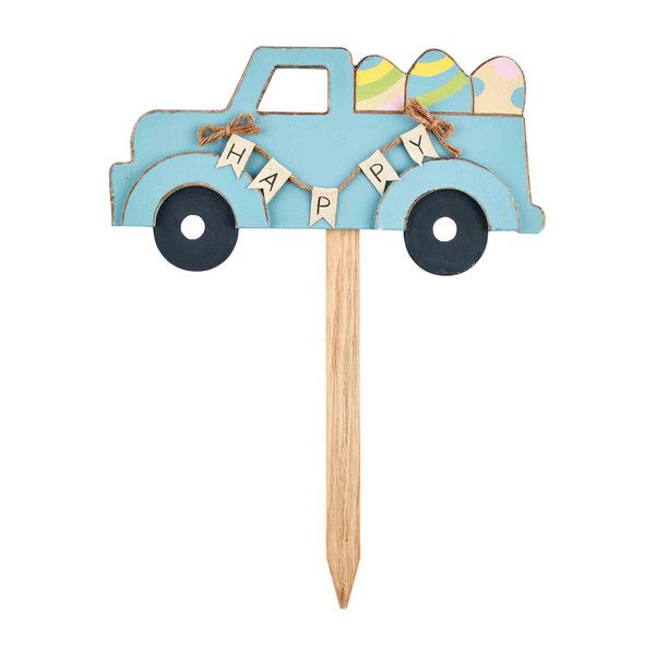 Truck Spring Garden Stake