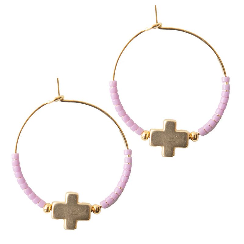 Faithful Earring-Crocus
