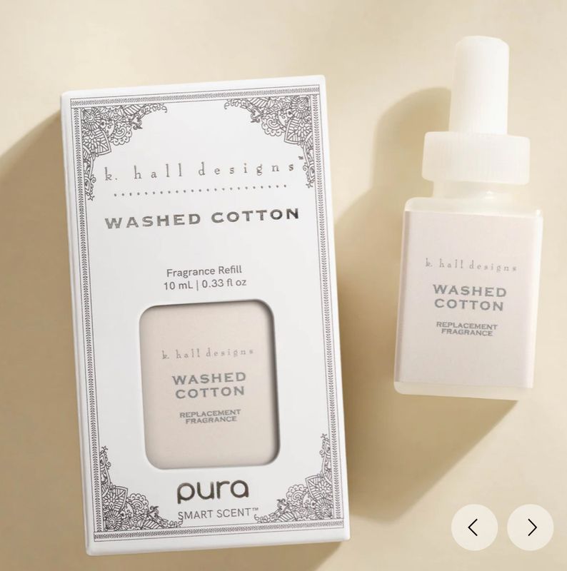 Smart Vial, Pura - K Hall Design Washed Cotton