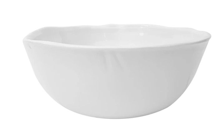 9in Medium Stacking Bowl, Cream