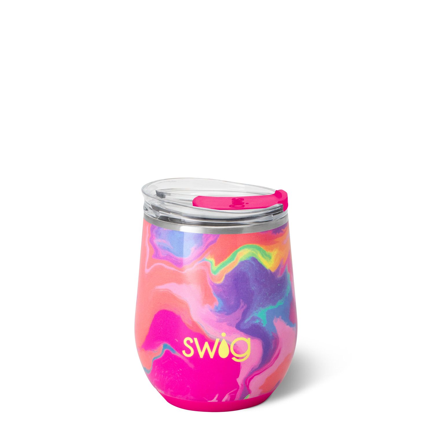 12oz Stemless Wine Cup, Candy Crush