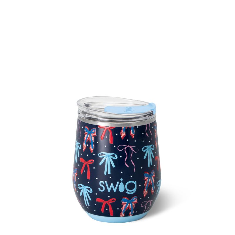 12oz Stemless Wine Cup, Miss Independence