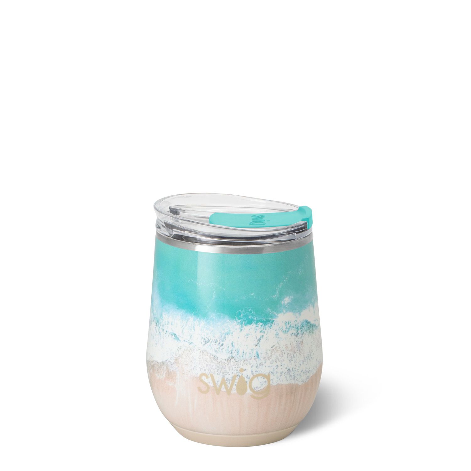 12oz Stemless Wine Cup, High Tide