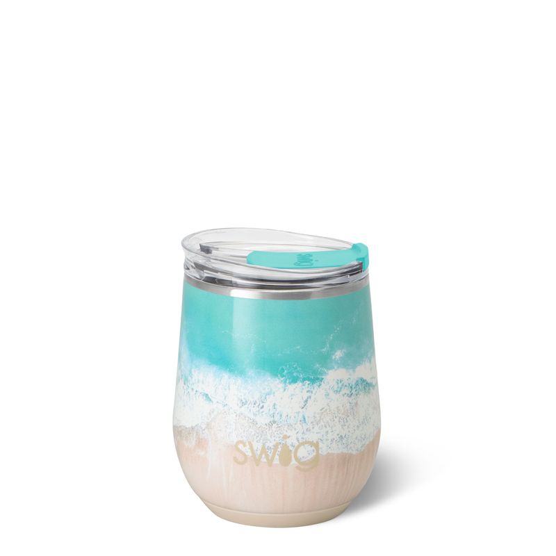 12oz Stemless Wine Cup, High Tide