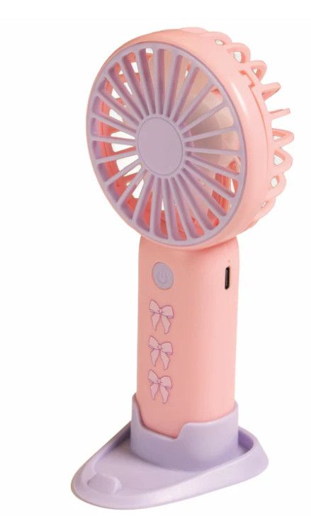 Mighty Fan &amp; Phone Stand, Pink