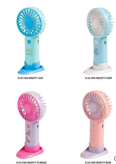 Mighty Fan &amp; Phone Stand, Blue