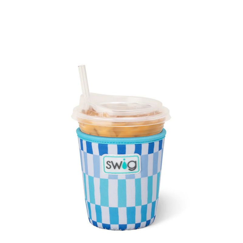 Small Iced Cup Coolie, Glacier Stripe