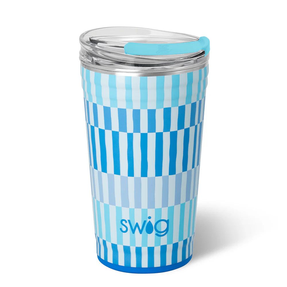24oz Party Cup, Glacier Stripe