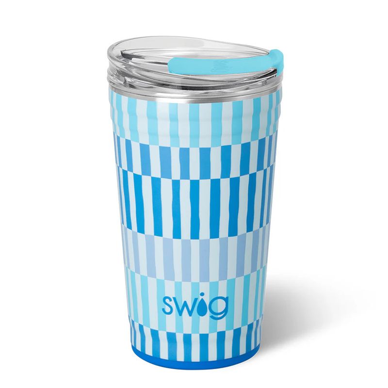 24oz Party Cup, Glacier Stripe
