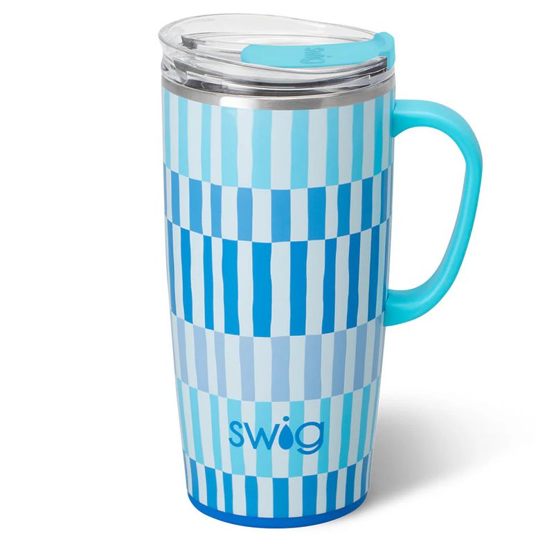 22oz Travel Mug, Glacier Stripe