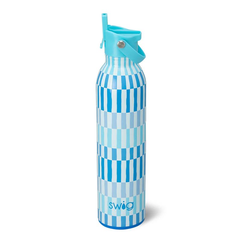 26oz Flip + Sip Bottle, Glacier Stripe