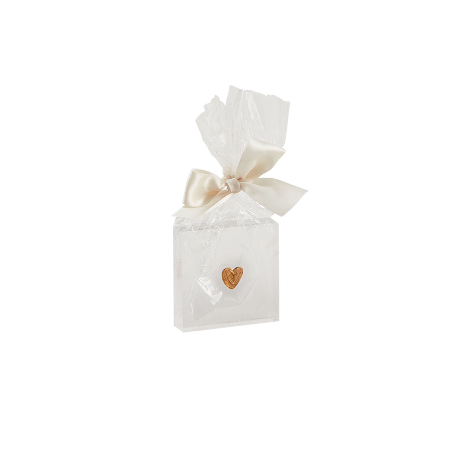 Mini Gold Heart Acrylic Sitter