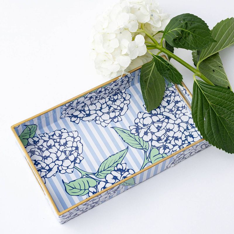 Vanity Tray, Hydrangea Stem