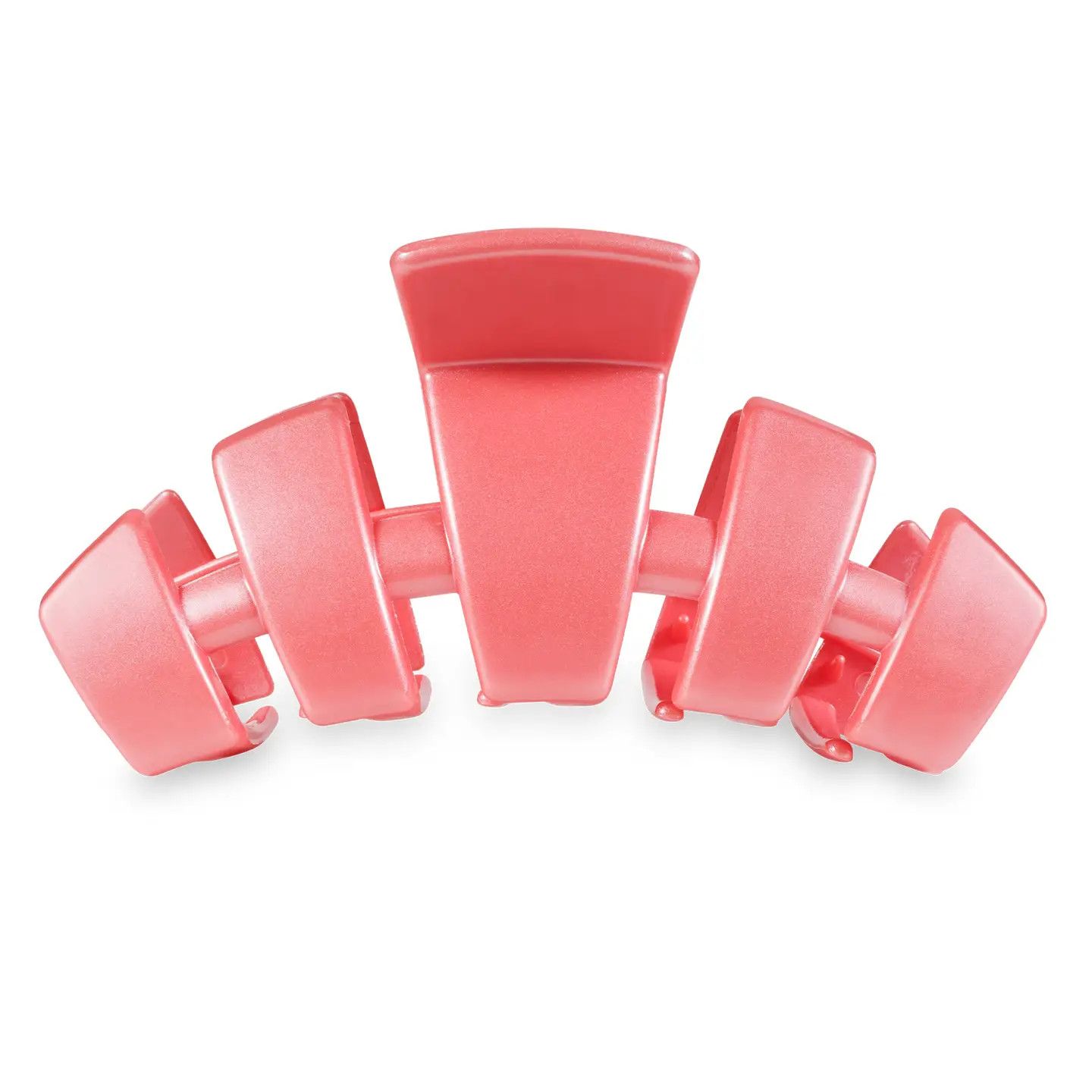 Large Classic Hair Clip , Calming Coral