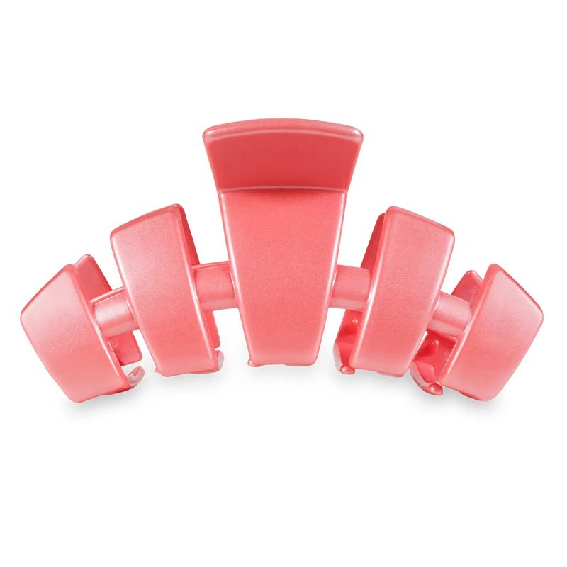Large Classic Hair Clip , Calming Coral