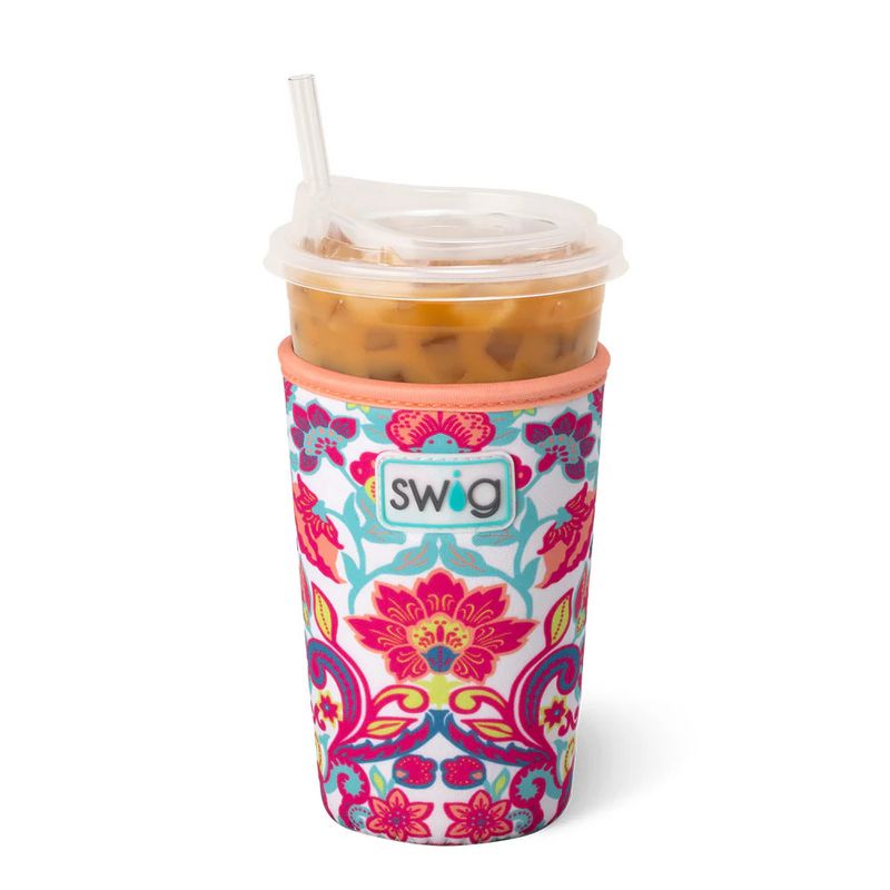 Medium Iced Cup Coolie, Flourish