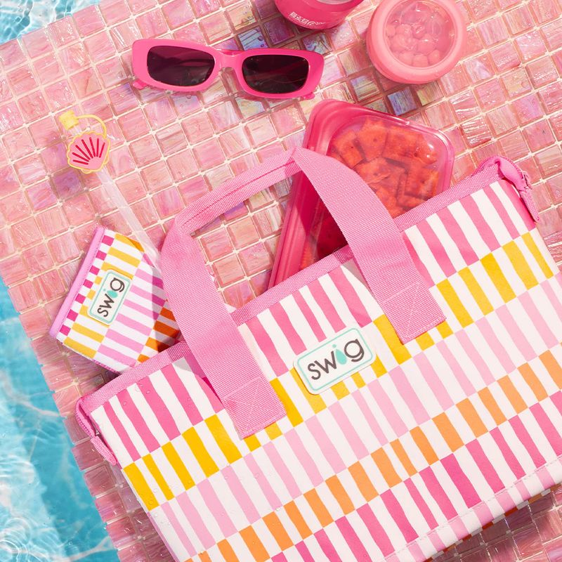 Lunchi Lunch Bag, Sherbet Stripe