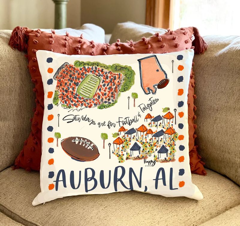 Auburn Double Sided Pillow
