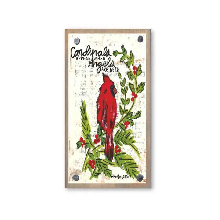 Driftwood Happy Block, Cardinals