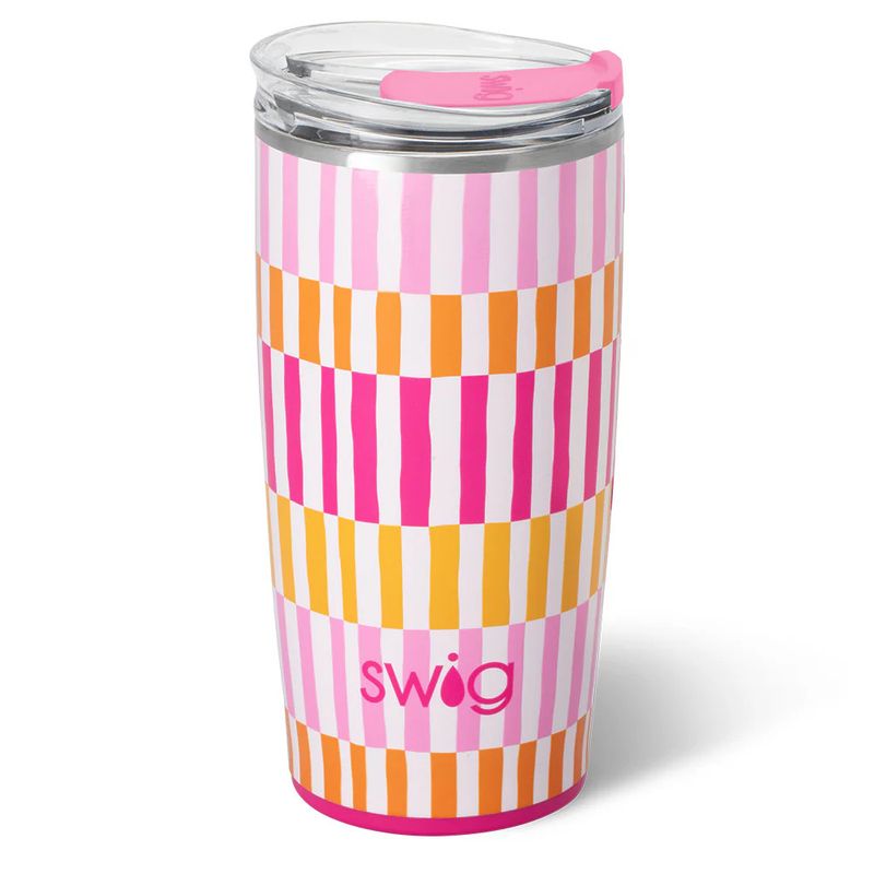 22oz Tumbler, Sherbet Stripe