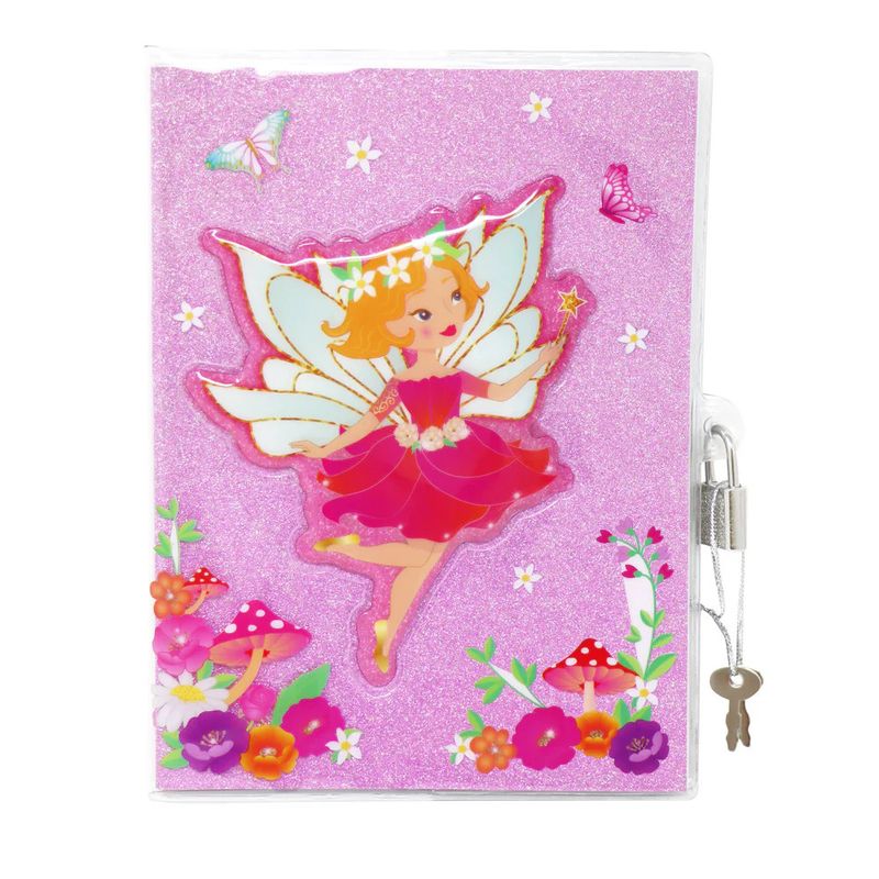 Pixie Fantasy 3D Lockable Diary