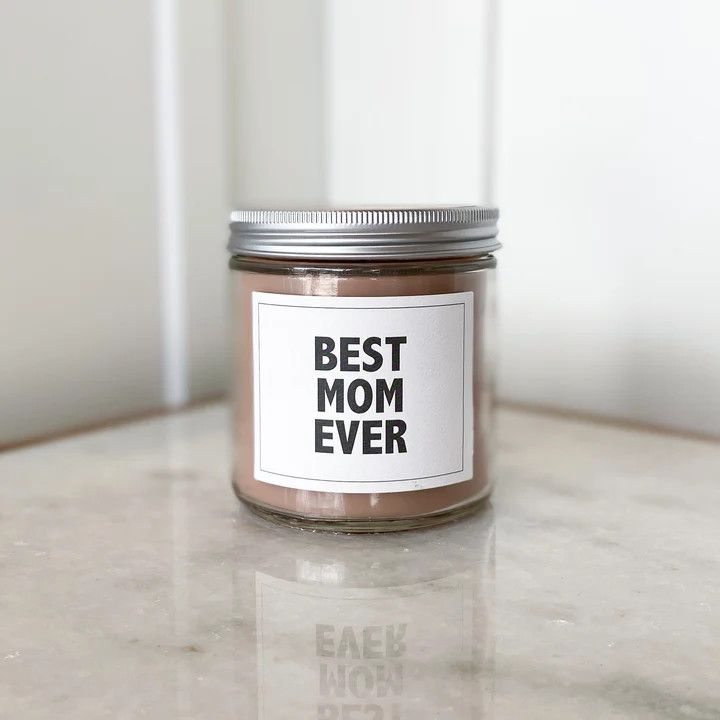 Mom Sentiment Candle, Color: Best Mom