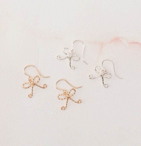 All Wrapped Up Earrings, Color: Gold