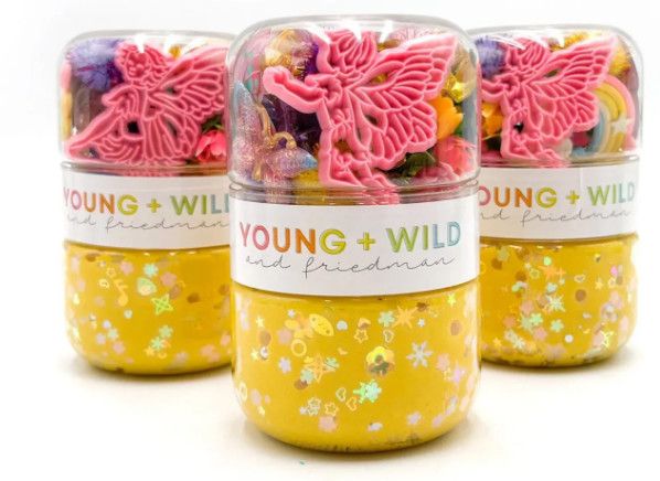 Grab &amp; Go Dough Jar, Magical Fairy