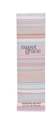 Sweet Grace Scented Slim Sachet, Mod Stripe