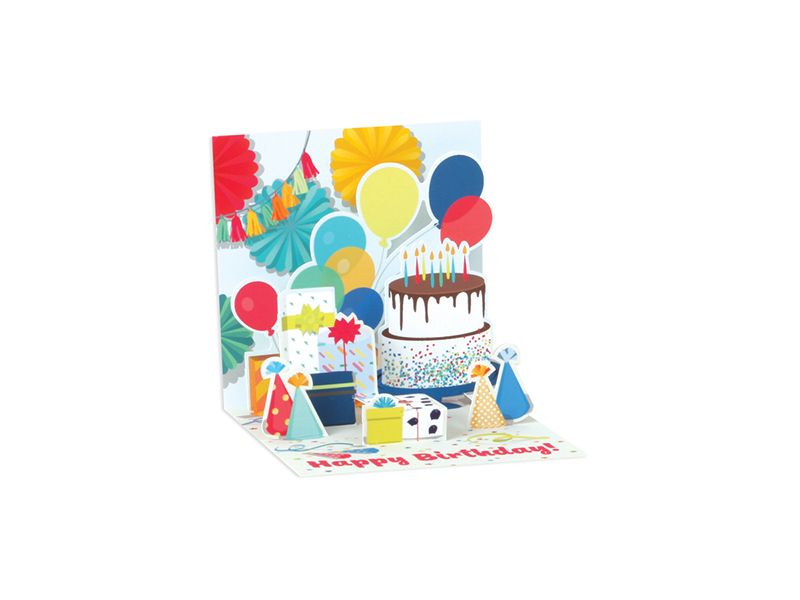 Mini Pop Up Card, Birthday Party