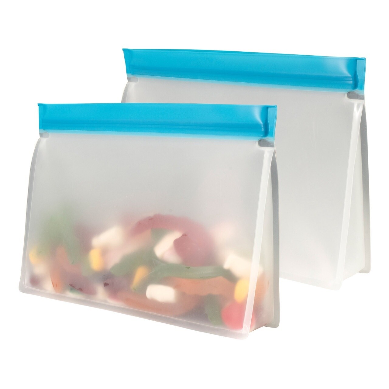 Reusable Stand Up Bag, 1L/4Cup - Set Of 2