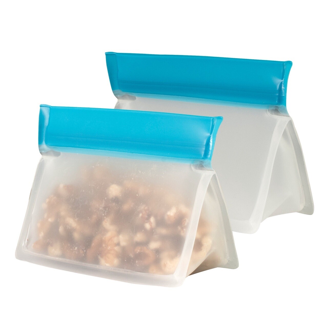 Reusable Stand Up Bag, 125Ml/1/2 Cup - Set Of 2