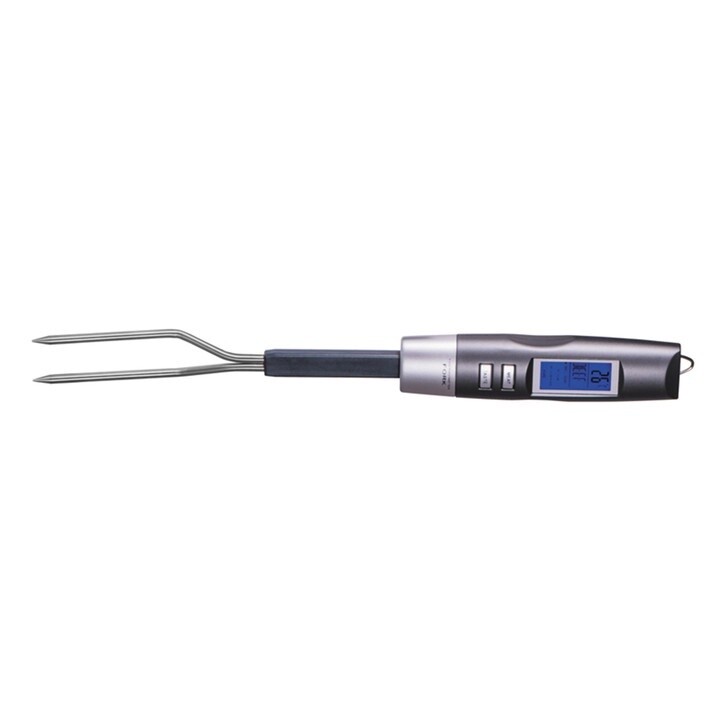 Bbq Fork With Pre-Programmed Digital Thermometer