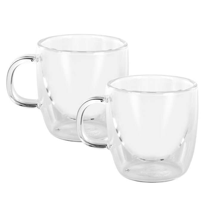 Caffe Manico Double Wall Glass - Set of 2, 150ml