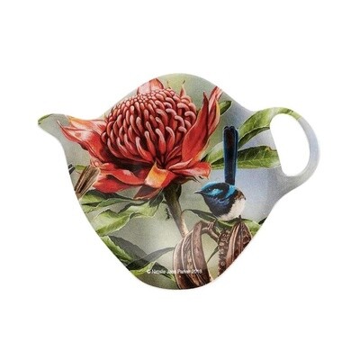 Aus Bird &amp; Flora Blue Wren Tea Bag Holder
