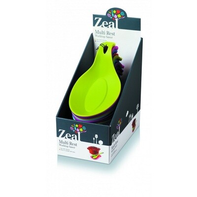 Silicone Spoon Rest 3 Assorted Colours