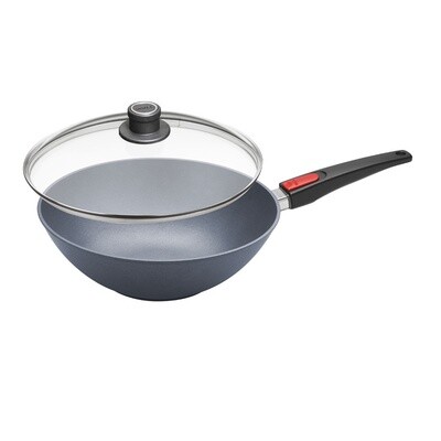 Diamond Lite Wok With Lid 30Cm