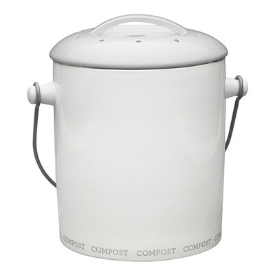 Abode Compost Bin With Filter 23 x 18 x 23cm