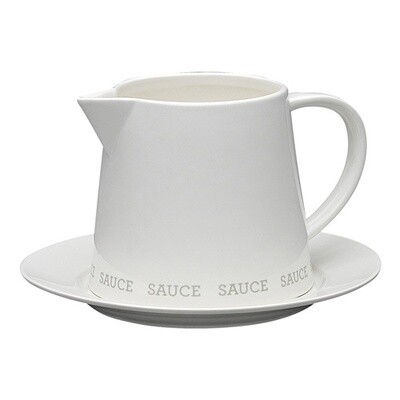 Abode Gravy Boat &amp; Plate