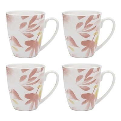 Botany Mugs Set of 4 280ml