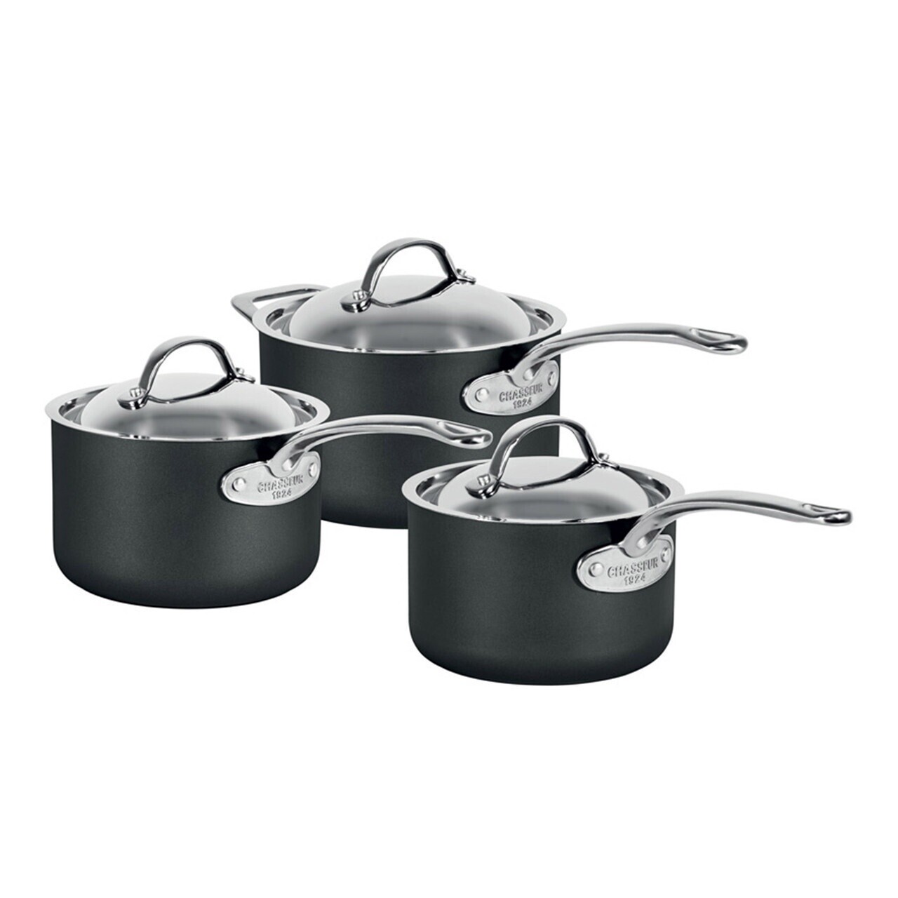 Cinq Etoiles 3pc Saucepan Set