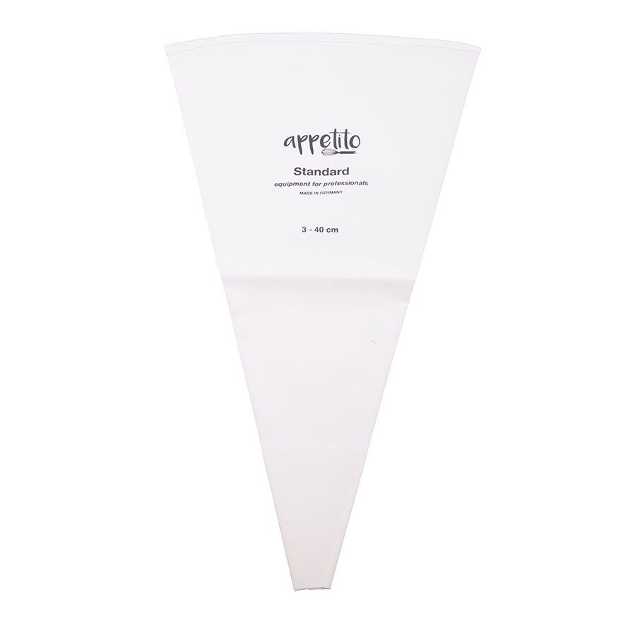Cotton/PVC &quot;Standard&quot; Piping Bag No.3 40cm - White