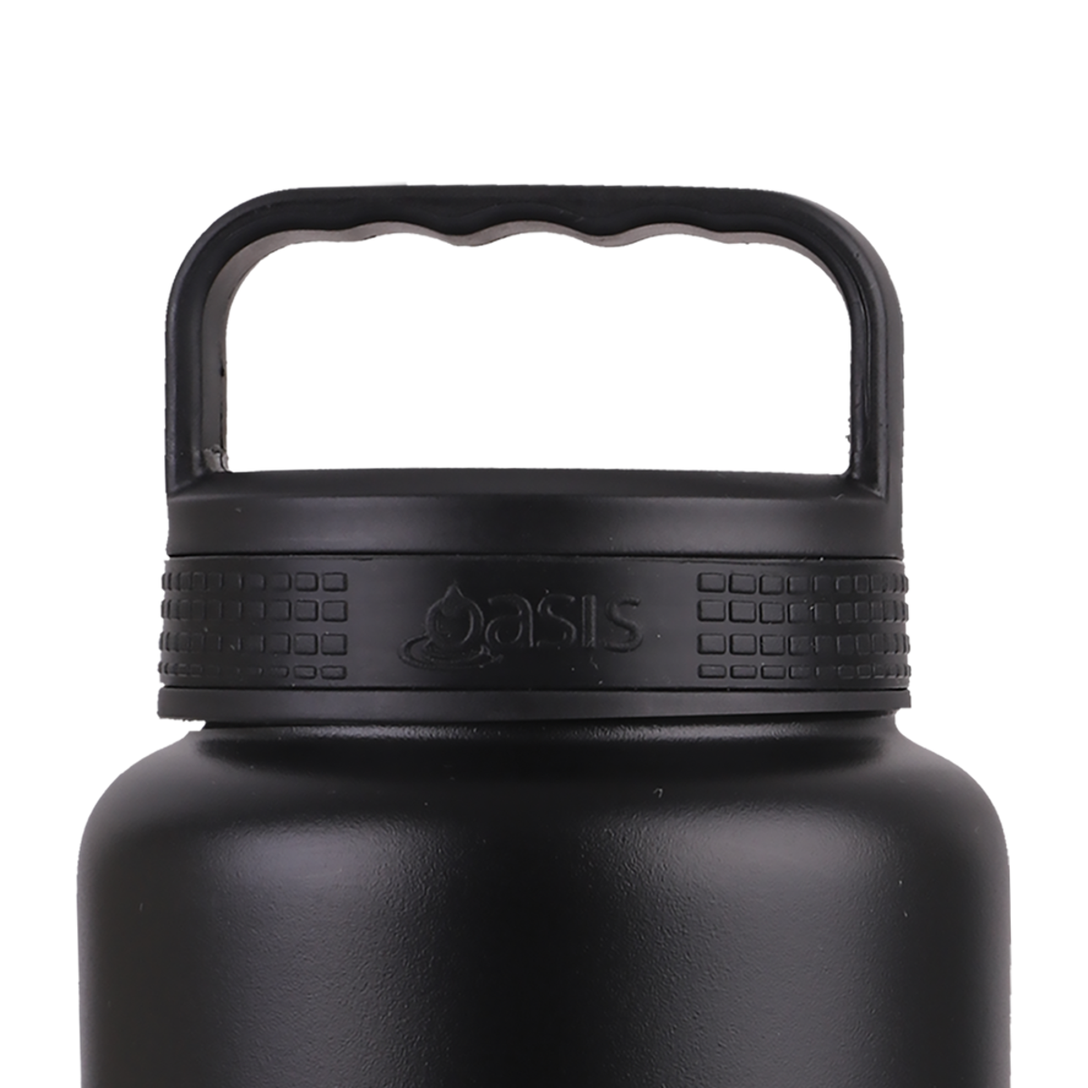 Oasis S/S Double Wall Insulated Drink Bottle - 1.2L, Color: Black
