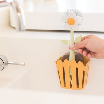 Vigar Florganic Orange 3 Pc Sink Caddy Set - Orange