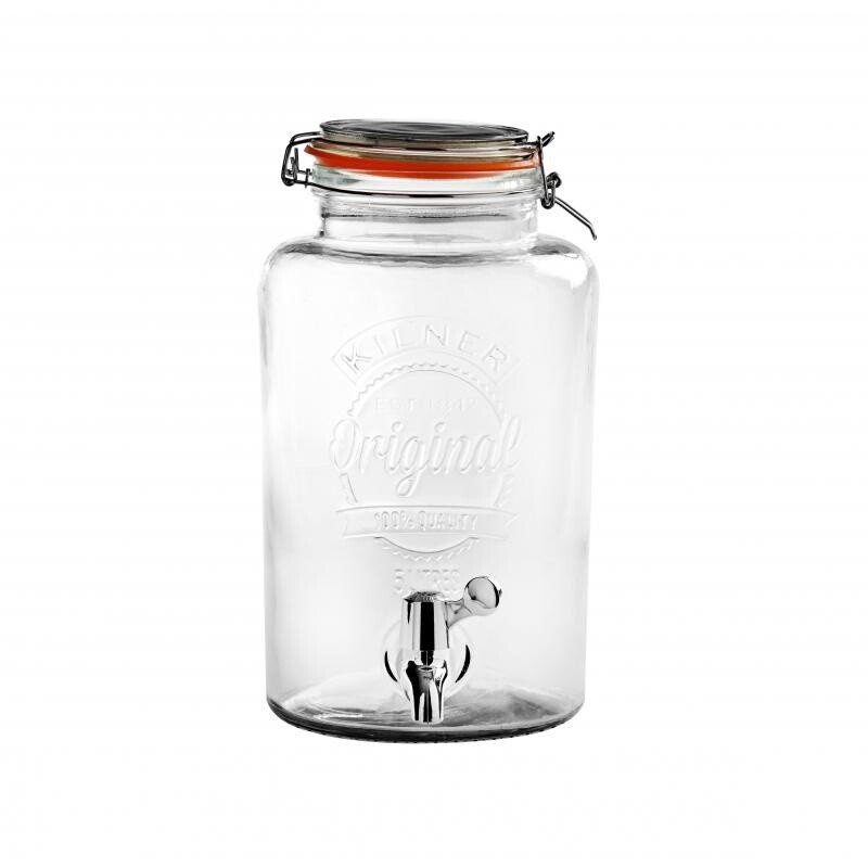 Round Storage Jar With Dispensing Tap